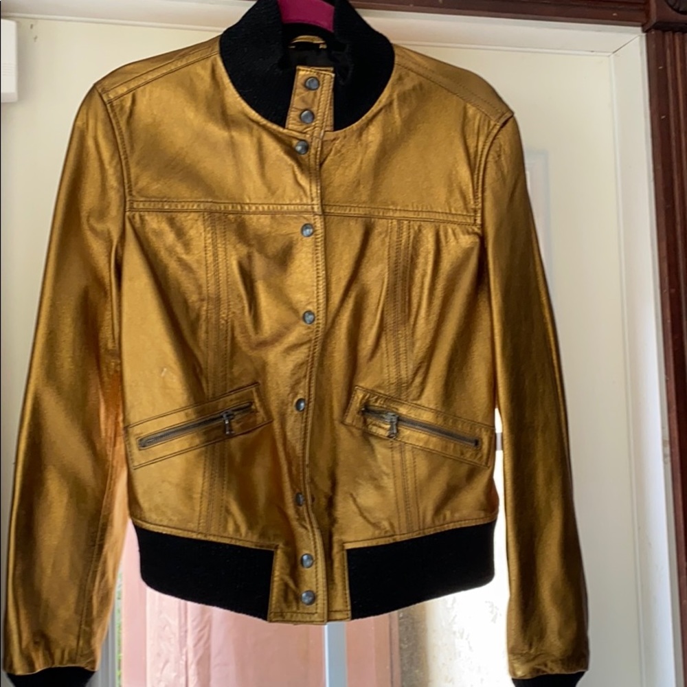 Dolce and Gabbana leather jacket